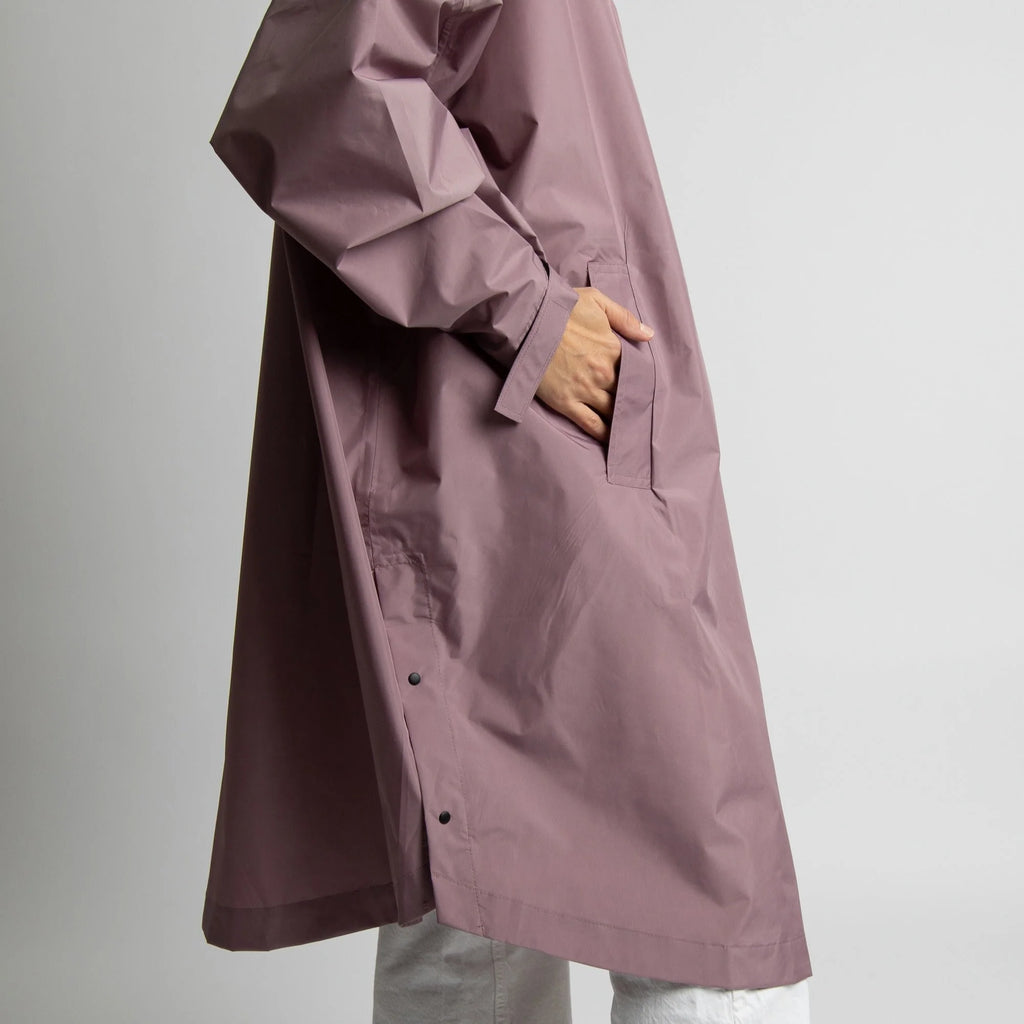 VIVI MARI Raincoat Solid ash plum