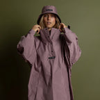 VIVI MARI Raincoat Solid ash plum