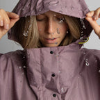 VIVI MARI Raincoat Solid ash plum