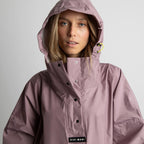 VIVI MARI Raincoat Solid ash plum