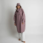 VIVI MARI Raincoat Solid ash plum