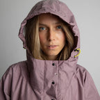 VIVI MARI Raincoat Solid ash plum