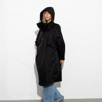 VIVI MARI Raincoat solid black
