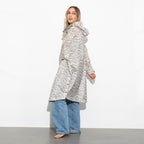 VIVI MARI Raincoat Leo Splashes Grey/Sand