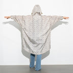 VIVI MARI Raincoat Leo Splashes Grey/Sand