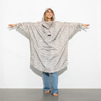 VIVI MARI Raincoat Leo Splashes Grey/Sand