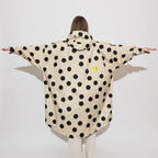 VIVI MARI Raincoat dots black/sand