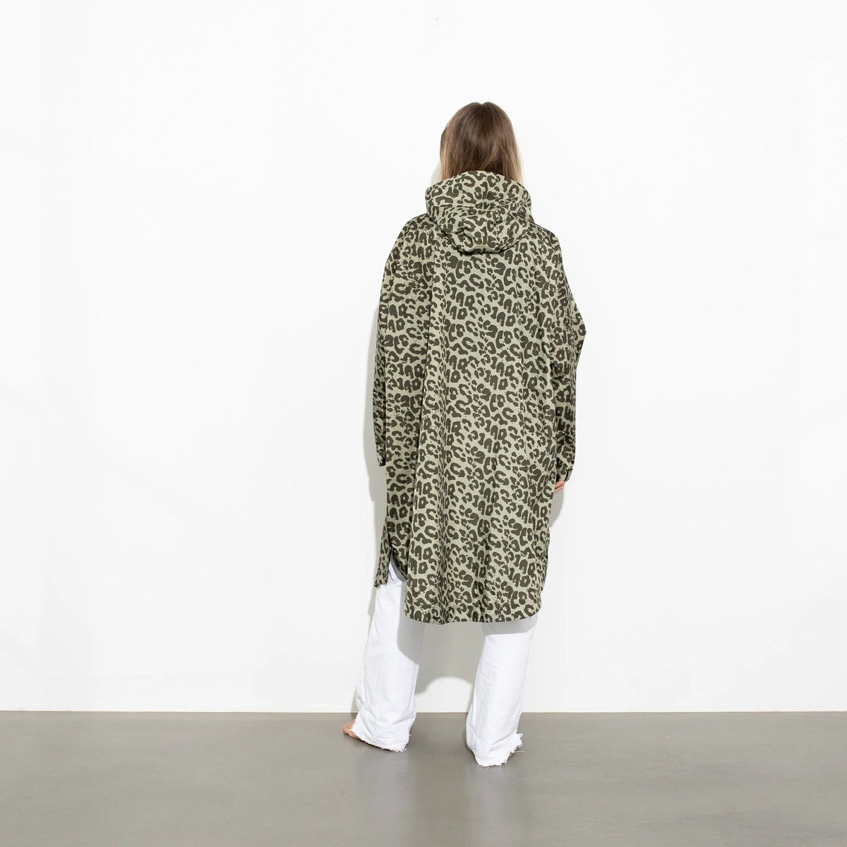 VIVI MARI Raincoat Leo splashes olive/pale olive