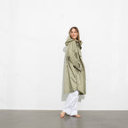 VIVI VIVI MARI RAINCOAT SOLID PALE OLIVE