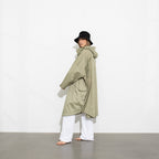 VIVI MARI RAINCOAT SOLID PALE OLIVE